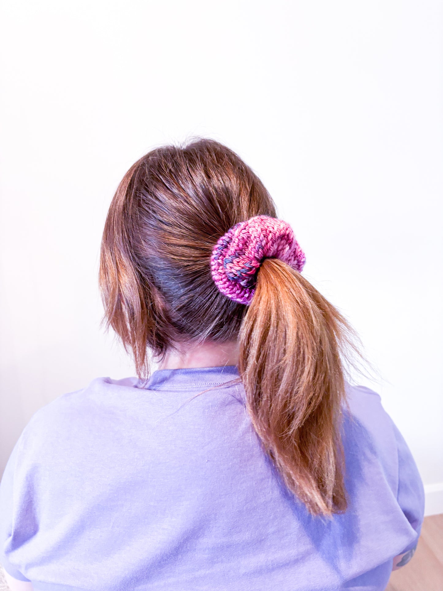 Knitted Scrunchie