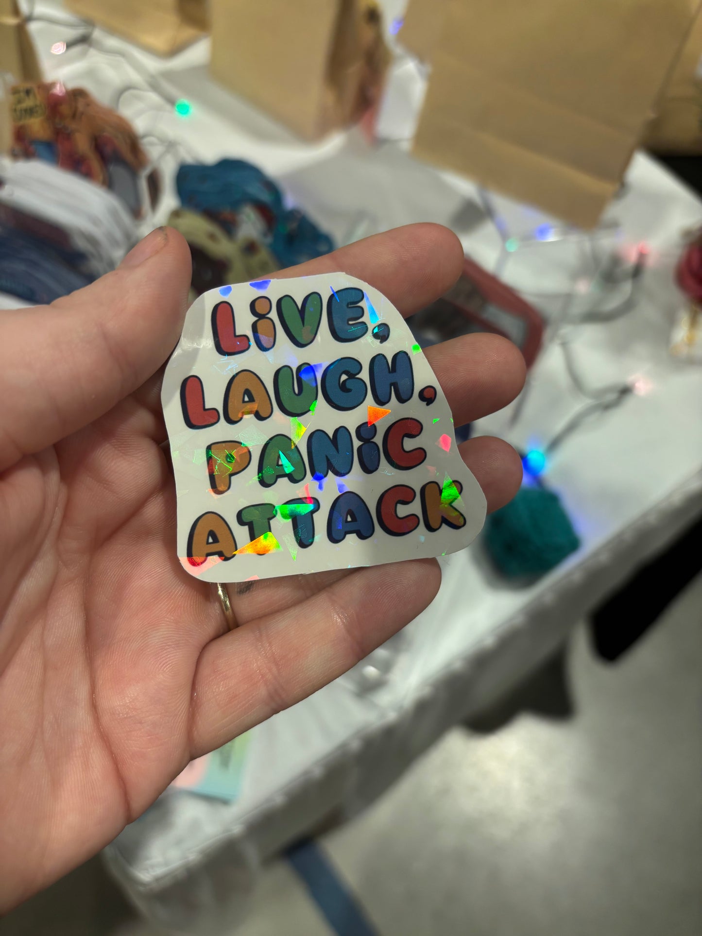 Panic Attack Sticker