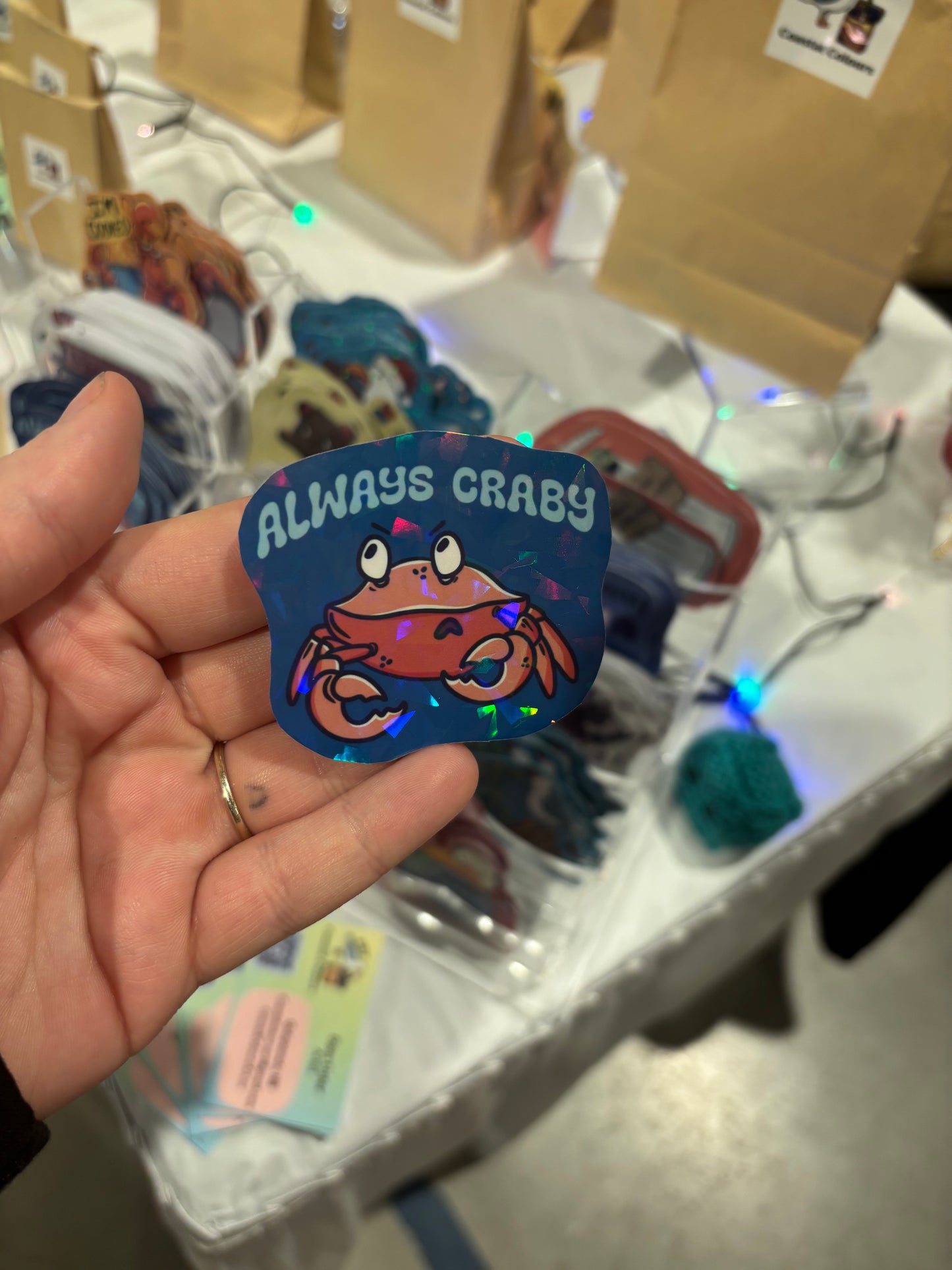 Craby Sticker