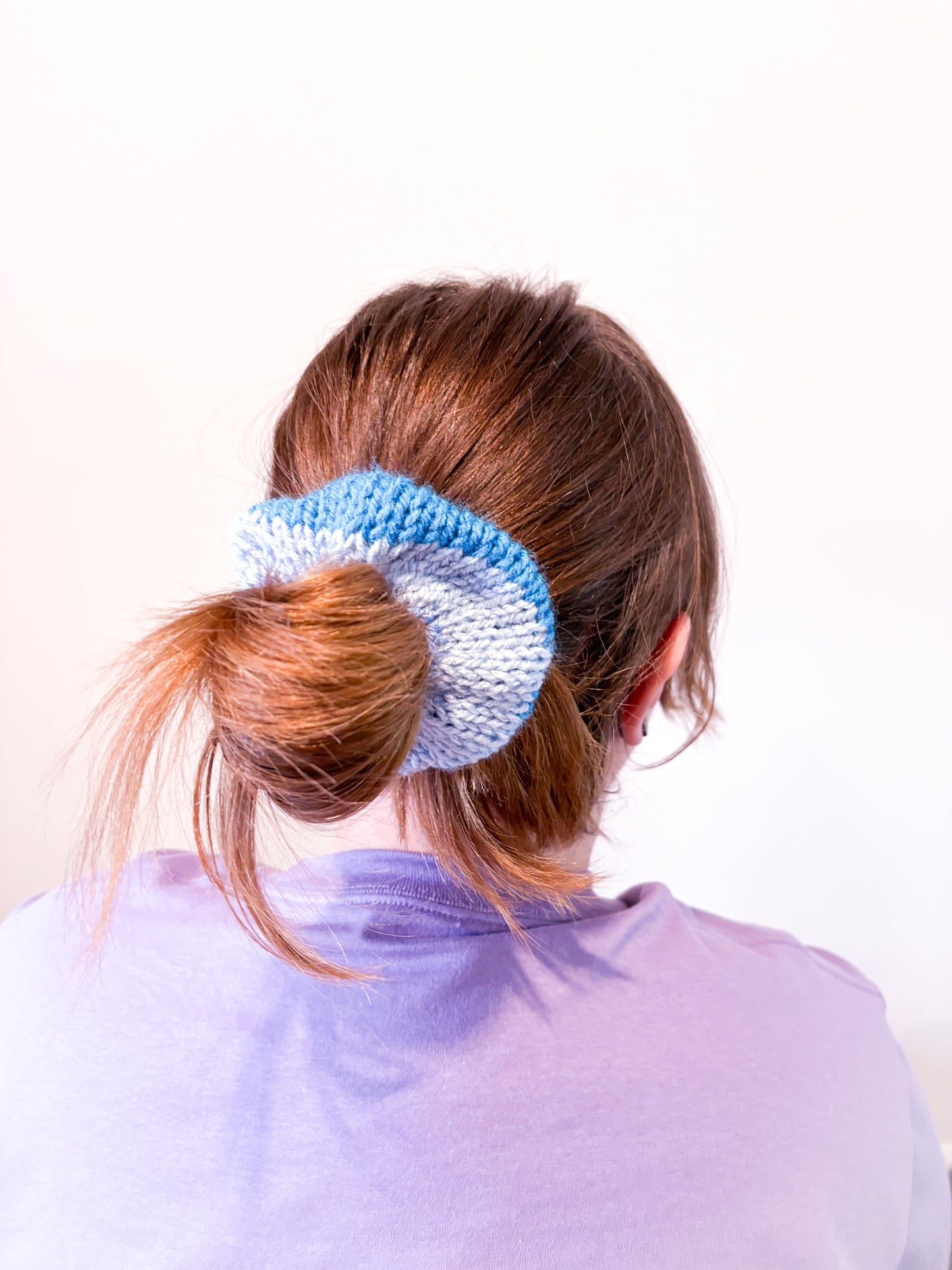 Knitted Scrunchie