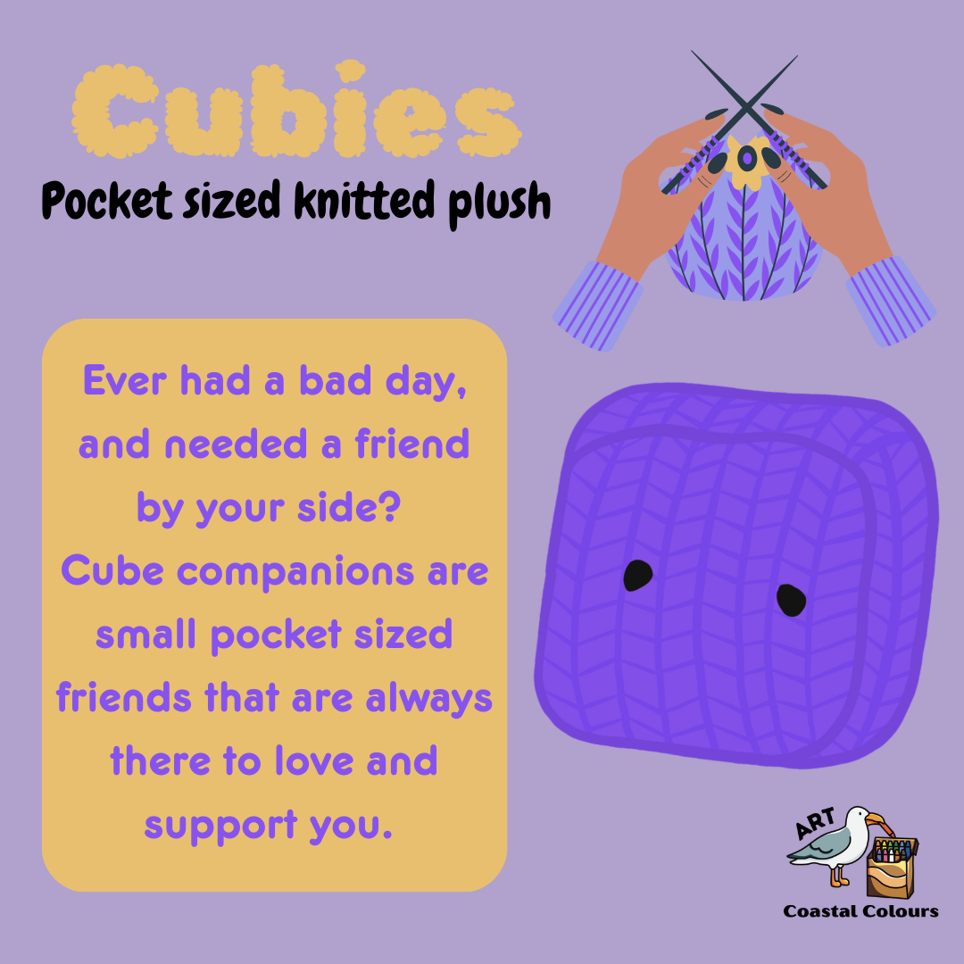 Cubies Knitted Plush