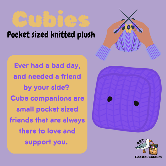 Cubies Knitted Plush