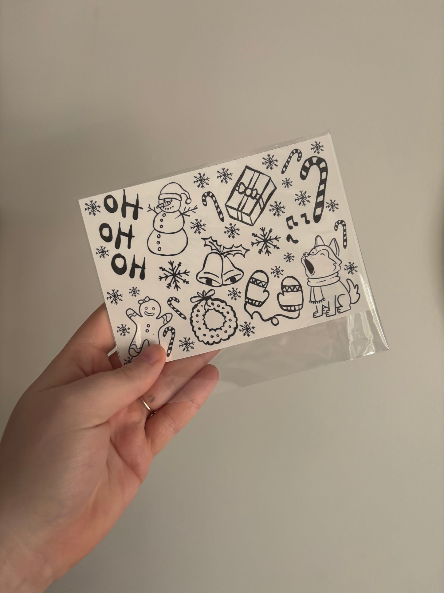 Temporary tattoo sheets