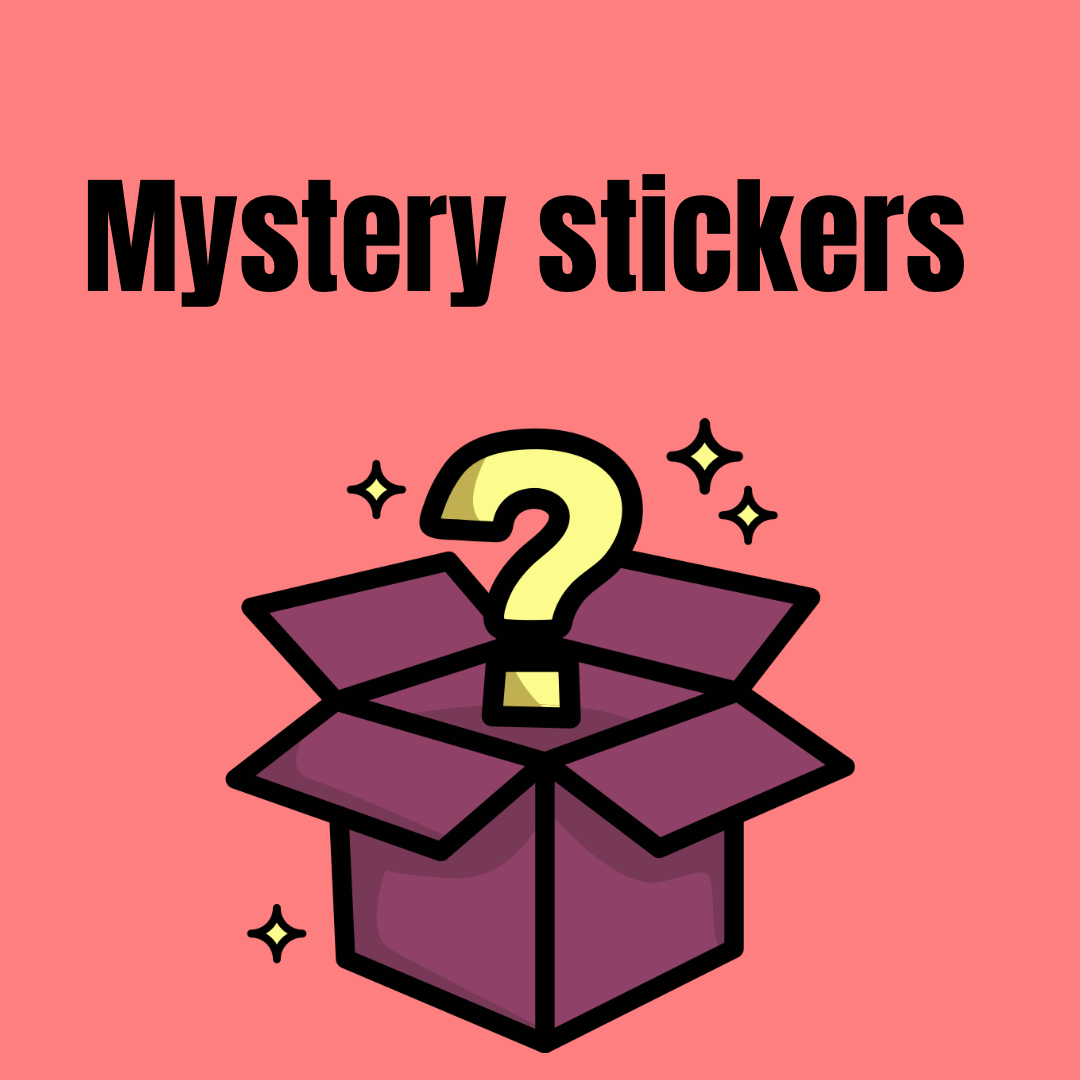 Mystery Stickers (3 Pack)