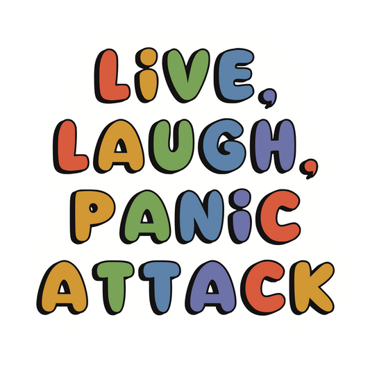 Panic Attack Sticker