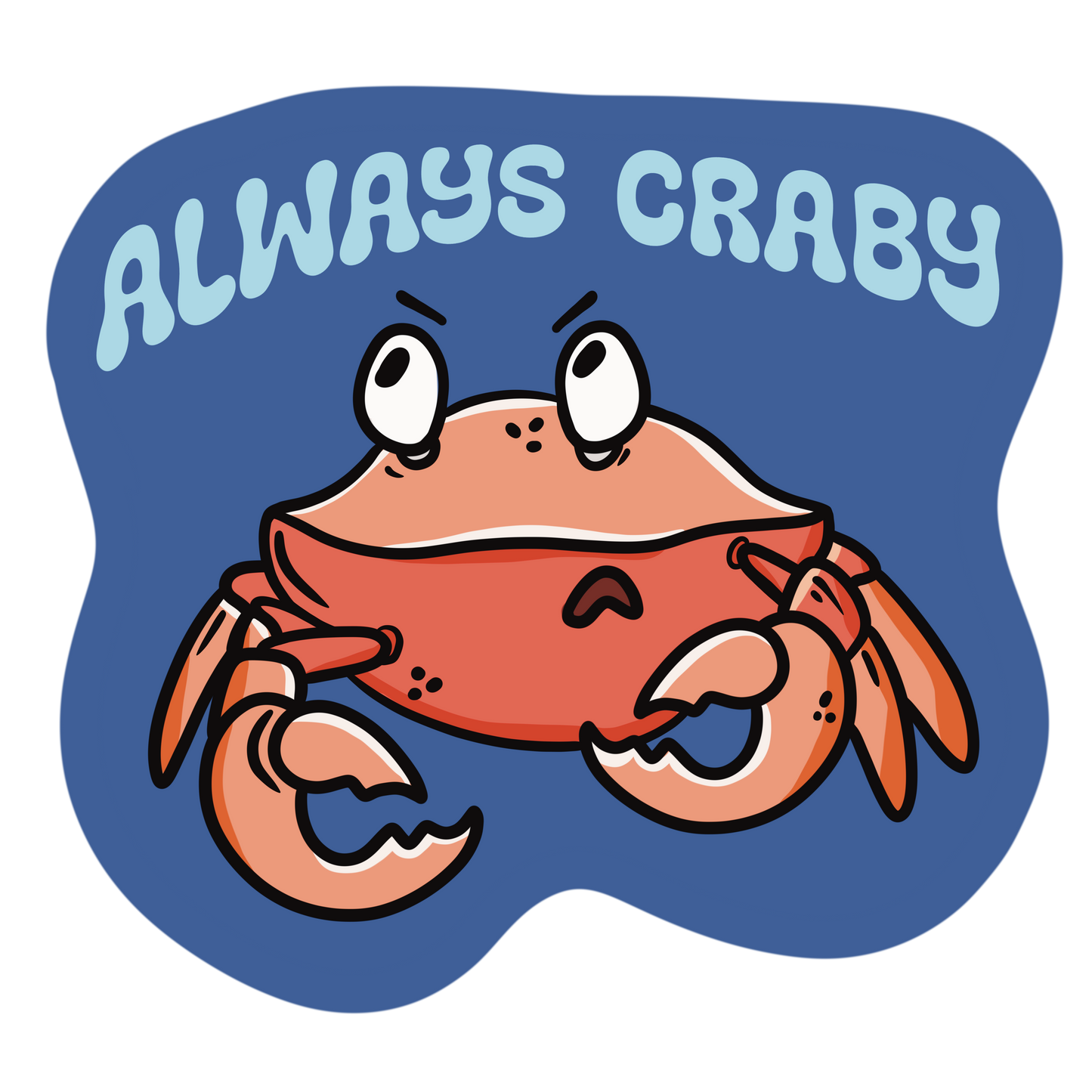 Craby Sticker